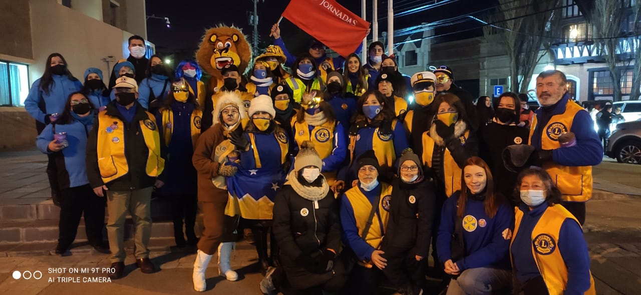 La murga del Club de Leones Cruz del Sur comenzó a vivir las Jornadas durante el carnaval