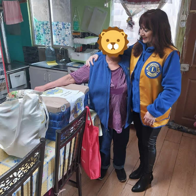 Entrega Canasta de Víveres.